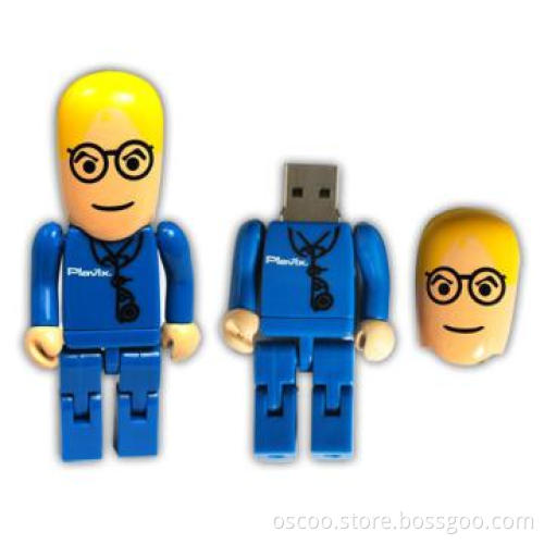 human shape usb flash drive, popular style, low price
